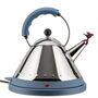 Alessi Elektrischer Wasserkocher MG32 Kabelfreier von Alessi Hellblau