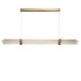 DCWéditions Pendelleuchte Seagull von DCW Gold, L: 160 cm