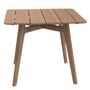 Ethimo Quadratischer Tisch Knit von Ethimo Teakholz