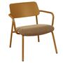 Fermob Indoor Lounge-Sessel Stoffbezug Studie von Fermob Lebkuchen - Meliertes Camelbraun D2E5