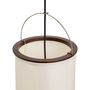 Gubi Stehleuchte Silk Lantern von Gubi Soft Black Semi Matt