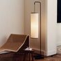 Gubi Stehleuchte Silk Lantern von Gubi Soft Black Semi Matt
