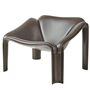 Gubi Lounge Chair F300 von Gubi Molé / GUBI Smooth Leather Coffee