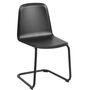 Muuto Stuhl Brink Cantilever von Muuto Black / Black - RAL 9005