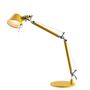 Artemide Tischleuchte Tolomeo Micro mit Fuss von Artemide Gelb
