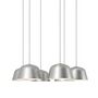 Muuto Cluster Pendelleuchten Ambit von Muuto Brushed Aluminum