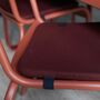 Fermob Outdoor Sitzkissen Bistro Color Mix 41 x 38 cm von Fermob