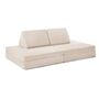 Funzy Spielsofa von Funzy Cord Creme Beige