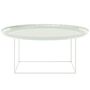 Norr11 Duke Table Lacquered Mineral, Ø: 90 cm