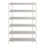 Muuto Hohes Regal 'Compile' Grau, 6 Tablare / H: 183 cm