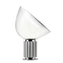 Flos Taccia Tischleuchte Silber, Ø: 14.2 cm, Glas